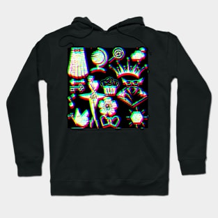 Glitchy and Girly Hoodie